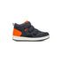 Sneakers blu navy con dettagli arancioni Space Boy, Scarpe Bambini, SKU k262000085, Immagine 0